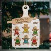 Perfect Batch Family Personalized Custom Ornament Wood Custom Shaped Christmas Gift For Family Members