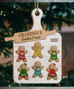 Perfect Batch   Family Personalized Custom Ornament   Wood Custom Shaped   Christmas Gift For Family Members