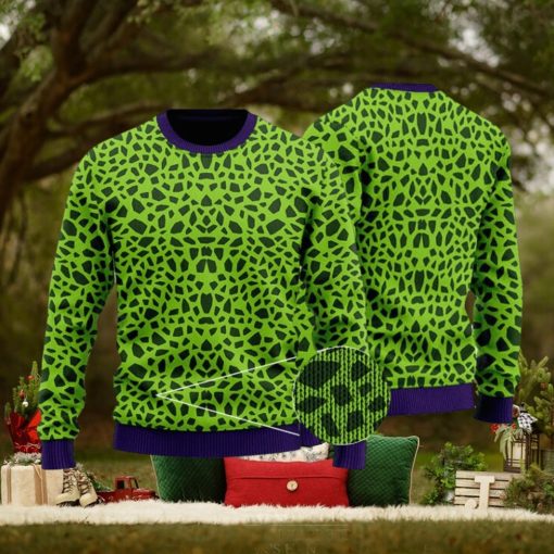 Perfect Cell DBZ Costume Cosplay Dope Ugly Sweater