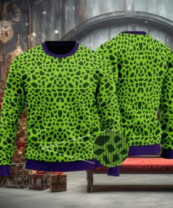 Perfect Cell DBZ Costume Cosplay Dope Ugly Sweater