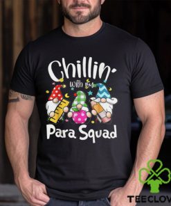 Perfect Paraprofessional Para Squad Chillin Gnomes Christmas Teacher T Shirts