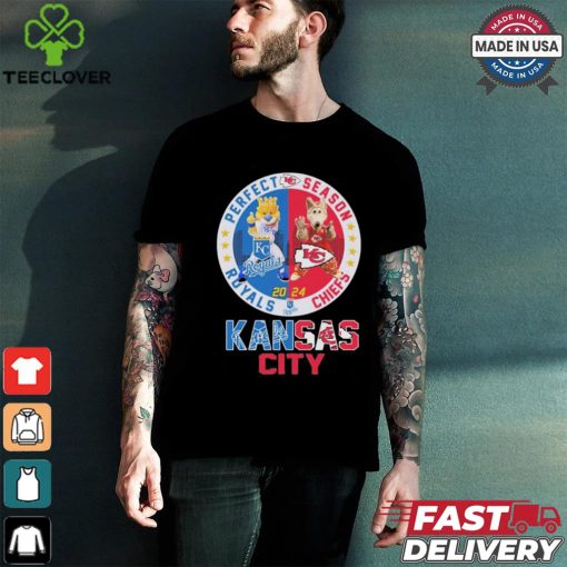 Perfect Season Royals And Chiefs Kansas City Sports Teams Shirt