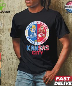 Perfect Season Royals And Chiefs Kansas City Sports Teams Shirt