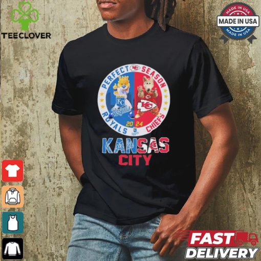 Perfect Season Royals And Chiefs Kansas City Sports Teams Shirt