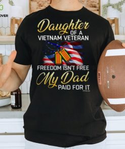 Perfect gift for U.S Veteran Dad Grandpa, Patriotic American on Veterans Day, Father's Day, Patriots Memorial Day Ladies T Shirt