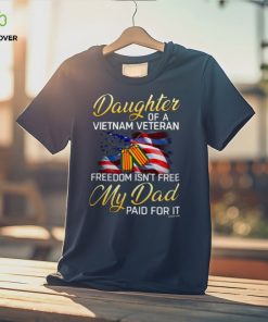 Perfect gift for U.S Veteran Dad Grandpa, Patriotic American on Veterans Day, Father's Day, Patriots Memorial Day Ladies T Shirt