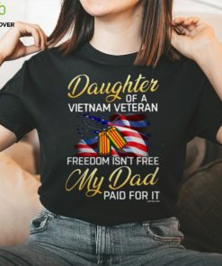 Perfect gift for U.S Veteran Dad Grandpa, Patriotic American on Veterans Day, Father's Day, Patriots Memorial Day Ladies T Shirt