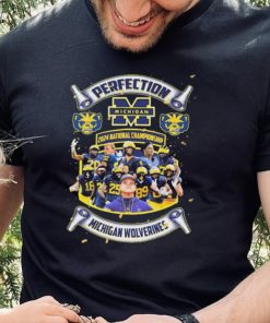 Perfection Michigan Wolverines 2024 National Championship Champions Shirt