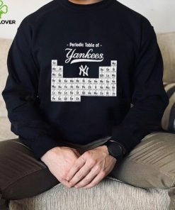 Periodic Table of New York Yankees 2023 hoodie, sweater, longsleeve, shirt v-neck, t-shirt