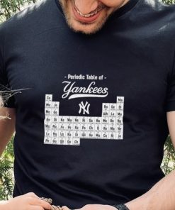 Periodic Table of New York Yankees 2023 hoodie, sweater, longsleeve, shirt v-neck, t-shirt