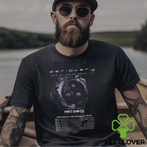 Periphery The Wildfire Tour 2023 Merch, Periphery Two Nights Two Different Sets Shirt, Periphery Band Fan Shirt, Periphery 2023 Concert Shirt