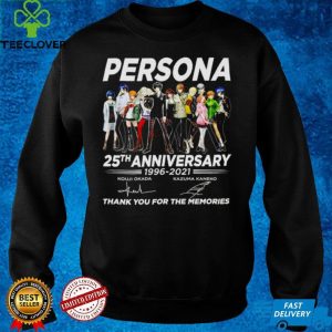 Persona 25th anniversary 1996 2021 signatures thank you for the memories hoodie, sweater, longsleeve, shirt v-neck, t-shirt