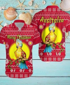 Personalised Australia Christmas Be Loved Cockatoo Trendy Hawaiian Shirt