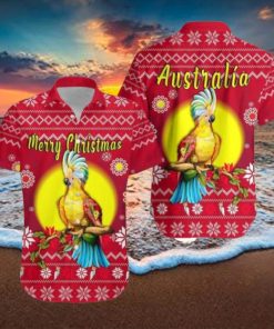 Personalised Australia Christmas Be Loved Cockatoo Trendy Hawaiian Shirt