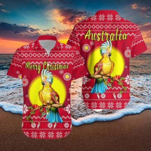 Personalised Australia Christmas Be Loved Cockatoo Trendy Hawaiian Shirt