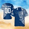 Personalize NFL Indianapolis Colts Polynesian Tattoo Design Hawaiian Shirt