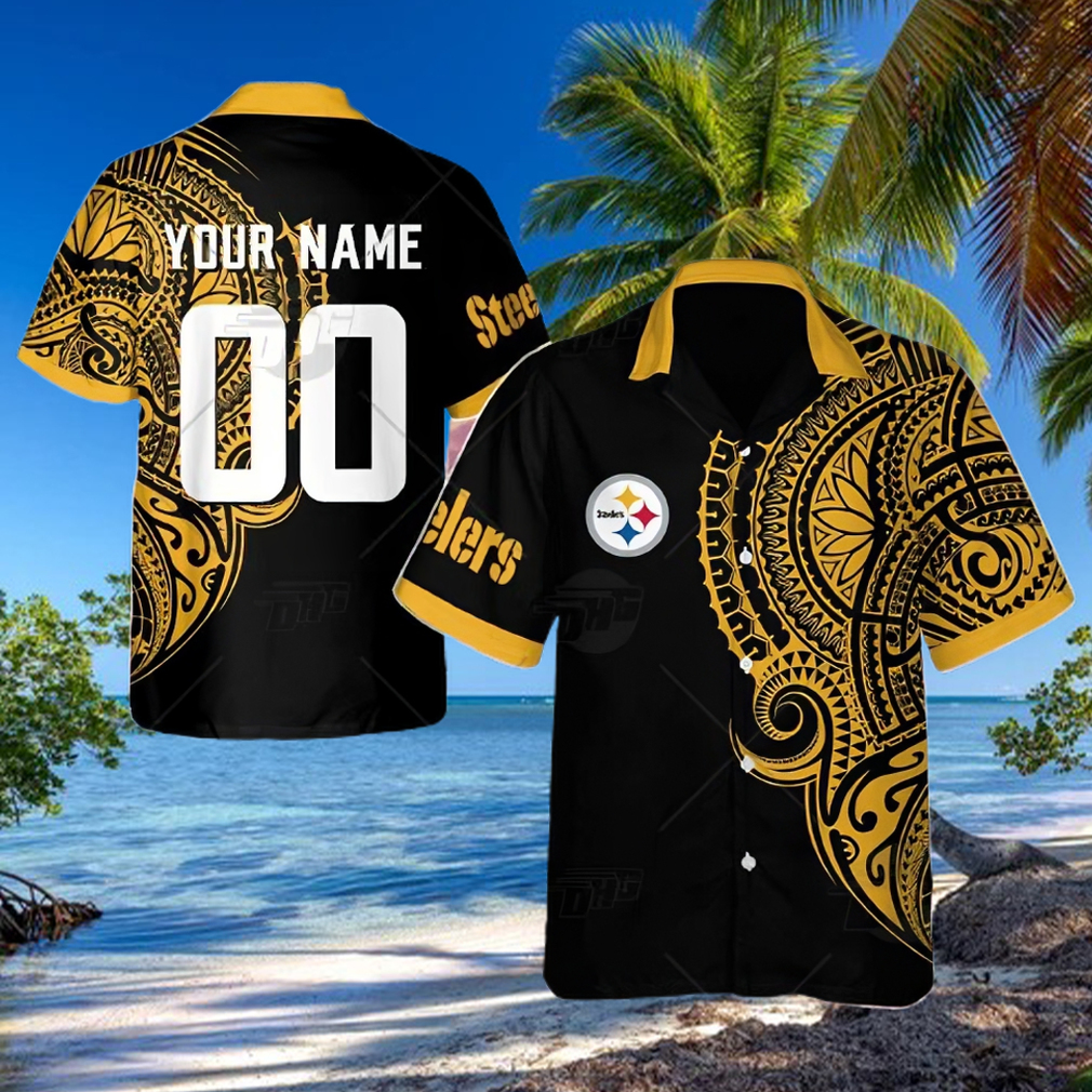 Personalize NFL Buffalo Bills Polynesian Tattoo Design Hawaiian Shirt