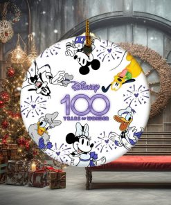 Personalized 2023 Disney 100 Years Ornament, Disneyland Christmas Ornaments