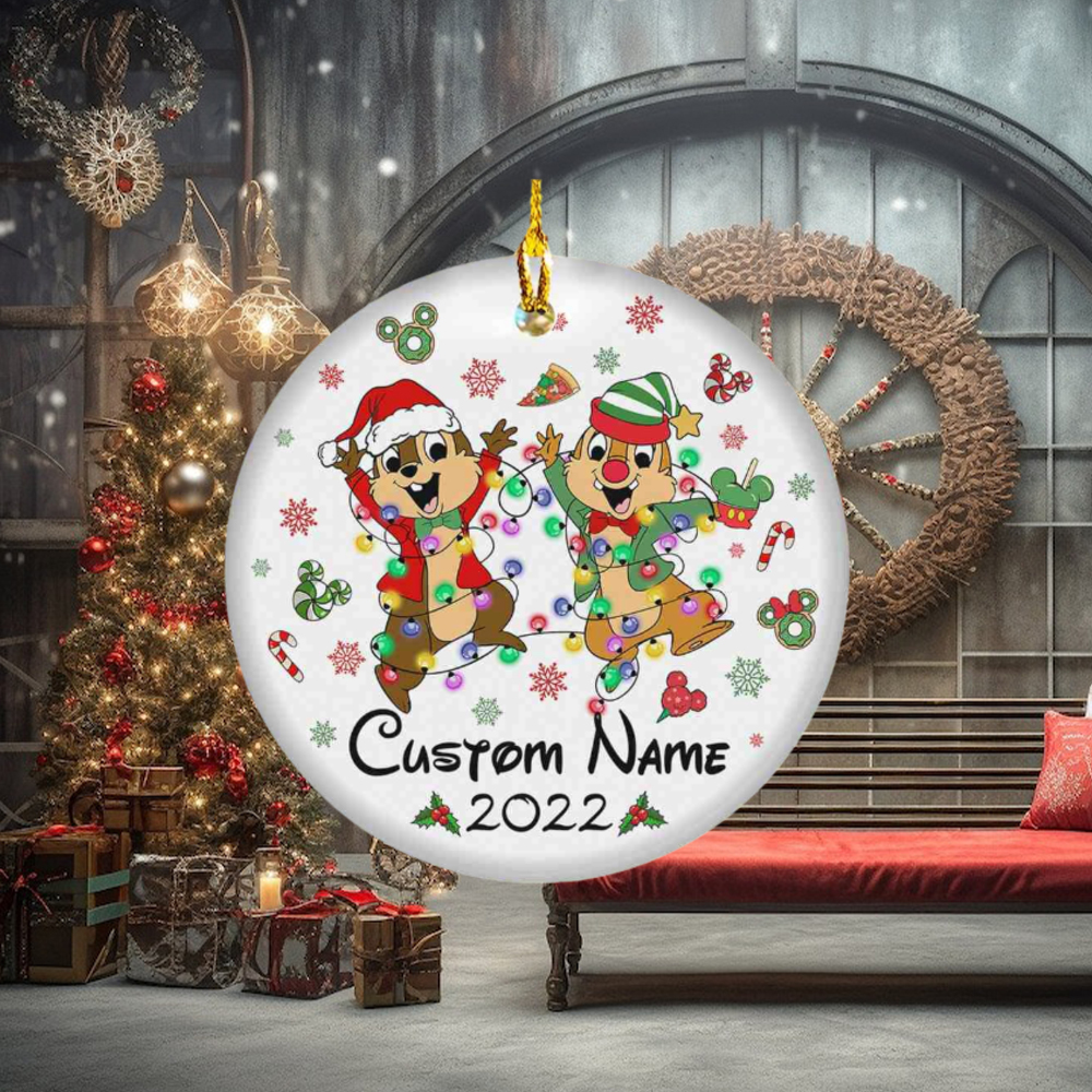 Personalized 2023 Disney Christmas Ornament Personalized 2023 Disney Christmas Ornament