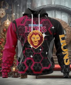 Personalized AFL Brisbane Lions – Specialized Design With MotoCross Syle Hoodie Sweathoodie, sweater, longsleeve, shirt v-neck, t-shirt 3D