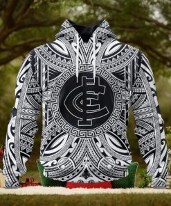 Personalized AFL Carlton Football Club Polynesian Concept Kits Hoodie Sweatshirt 3D