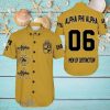 Personalized Alpha Phi Alpha Gold Hawaiian Shirt For Men And Women