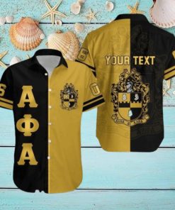 Personalized Alpha Phi Alpha Half Style Hawaiian Shirt For Men And Women