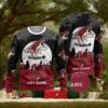 NFL Washington Commanders Cute Mascot Custom Ugly Christmas Sweater