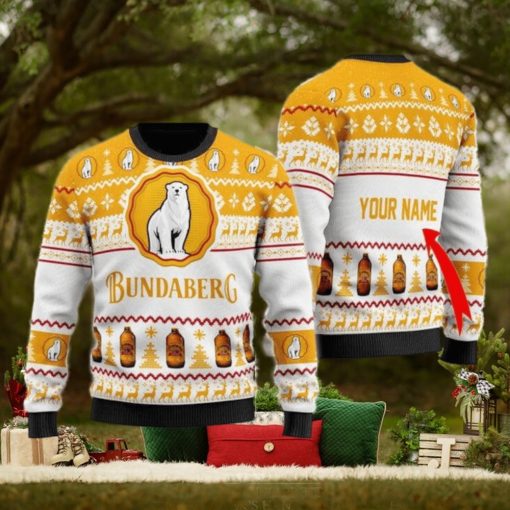 Personalized B U N D A B E R G 3d All Over Print Ugly Christmas Sweater