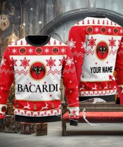 Personalized Bacardi Ugly Christmas Sweater