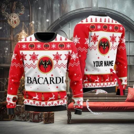 Personalized Bacardi Ugly Christmas Sweater