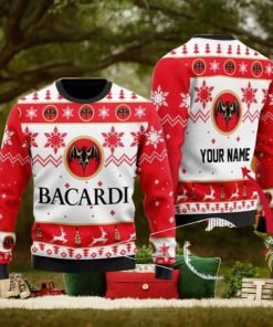Personalized Bacardi Ugly Christmas Sweater