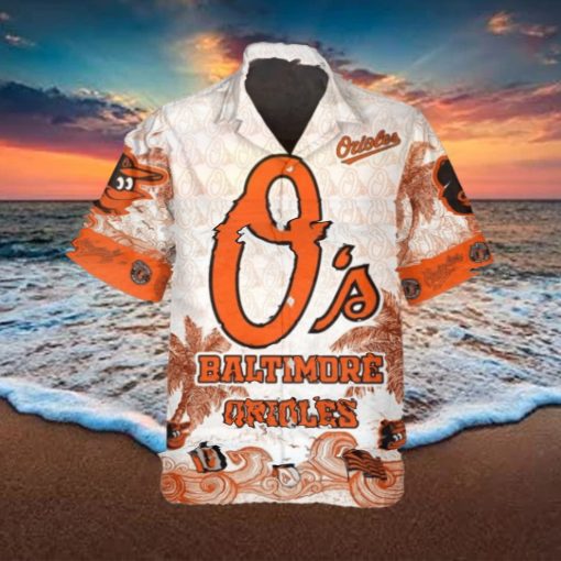 Personalized Baltimore Orioles Hawaiian Shirt, Baltimore Orioles Aloha Shirt, MLB Hawaiian Shirt