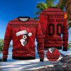 Personalized Name And Number West Ham United 3D Ugly Christmas Sweater Christmas Holiday Gift