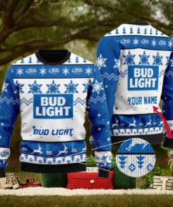 Personalized Bud Light Ugly Sweater