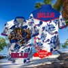 Personalized Buffalo Bills Hawaiian Shirt, Mascot Graphic, Button Down Hawaiian Shirt