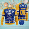 Personalized Calgary Flames Ugly Sweater For Christmas