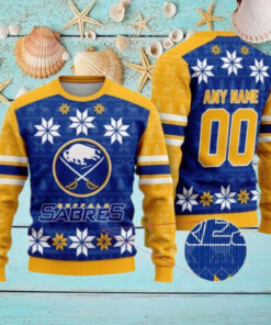Personalized Buffalo Sabres Ugly Sweater For Christmas