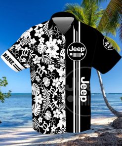 Personalized Bw Jeep Hawaiian Shirts