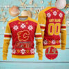 Personalized Carolina Hurricanes Ugly Sweater For Christmas