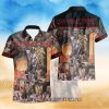 Tiki Party Holiday Hibiscus Floral Hawaiian Shirt And Short