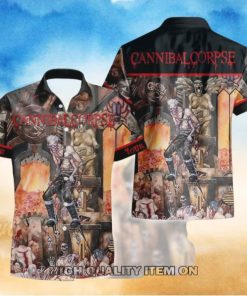 Personalized Cannibal Corpse 3D Summer Hawaiian Shirt