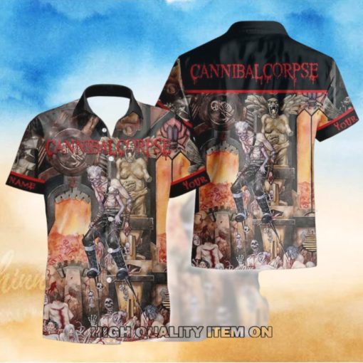 Personalized Cannibal Corpse 3D Summer Hawaiian Shirt