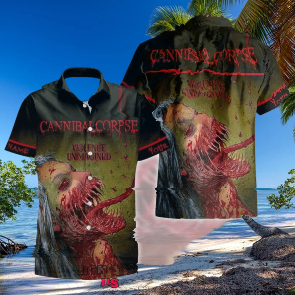 Personalized Cannibal Corpse Violence Unimagined Album Hawaiian Shirt Personalized Cannibal Corpse Violence Unimagined Album Hawaiian Shirt