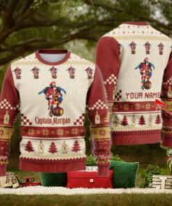 Personalized Captain Morgan Classic Ugly Christmas Sweater