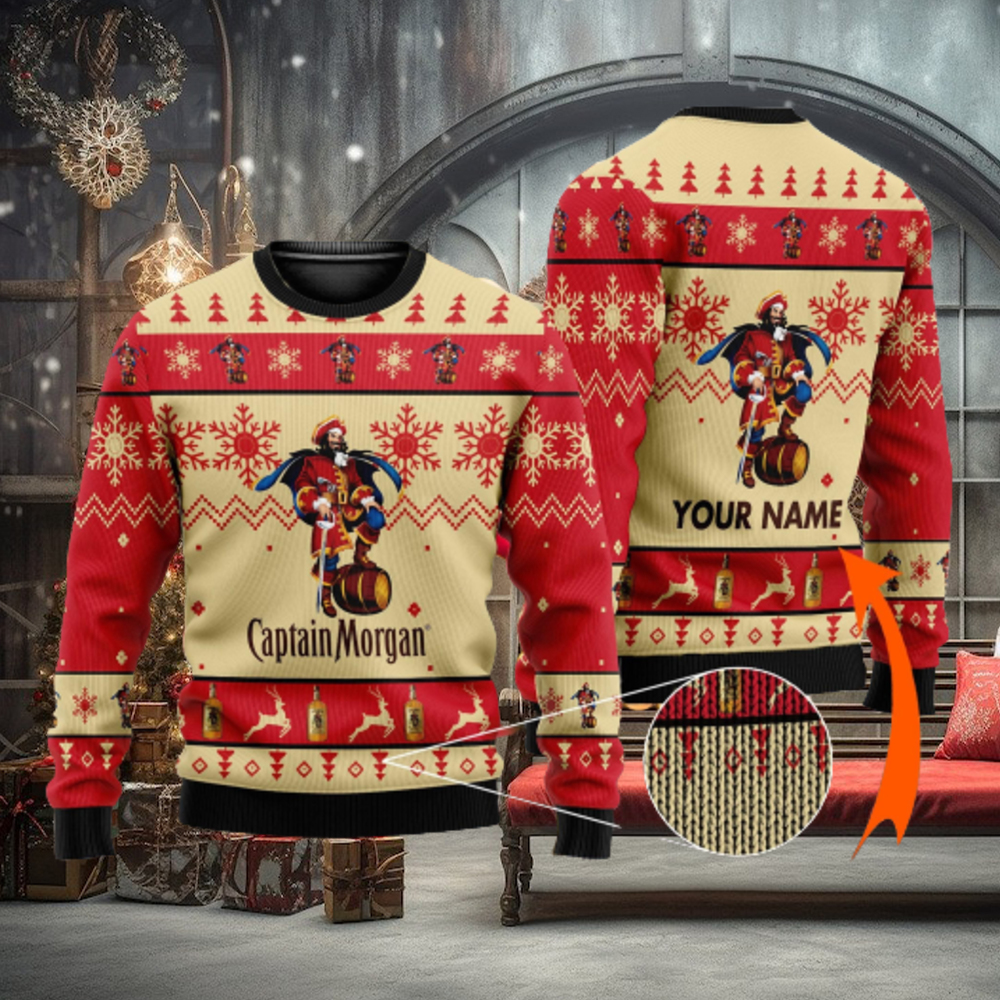 Personalized Captain Morgan Ugly Captain Morgan Ugly Gift Christmas 3D Sweater For Men And Women Personalized Captain Morgan Ugly Captain Morgan Ugly Gift Christmas 3D Sweater For Men And Women