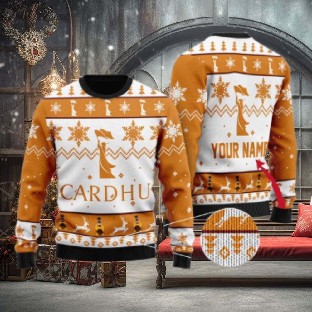 Personalized Cardhu Whiskey Ugly Sweater Personalized Cardhu Whiskey Ugly Sweater