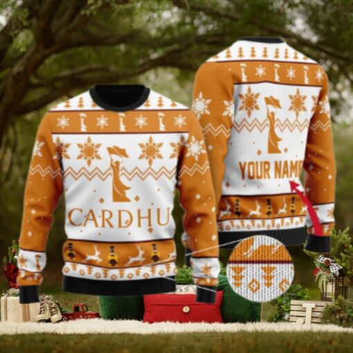 Personalized Cardhu Whiskey Ugly Sweater
