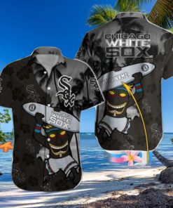 Personalized Chicago White Sox Tiki Fun Tropical Hawaiian Shirt