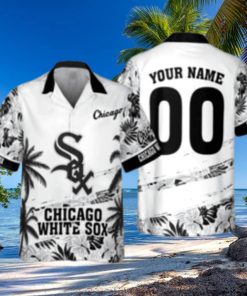 Personalized Chicago White Sox Tropical Palm Custom Hawaiian Shirt